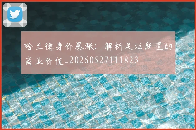 哈兰德身价暴涨：解析足坛新星的商业价值_20260527111823